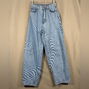 BDG Denim with Blue and White Stripes